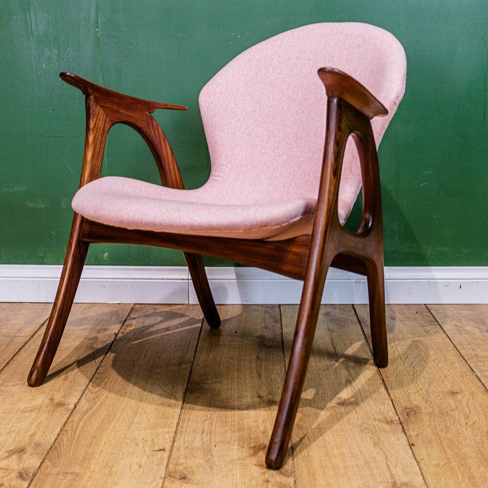 Teak Armchair By Aage Christiansen For Erhardsen & Andersen, 1960s photo for sale