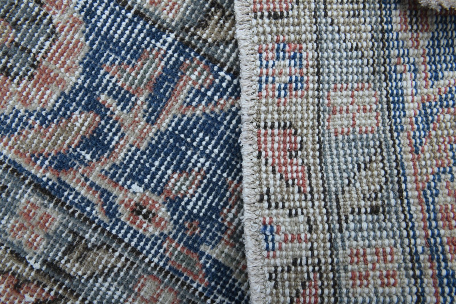 180x273 Cm Turkish Vintage Area Rug, Living Room, Kitchen, Bedroom, Floor Carpet, Blue Area Rugs photo furniture
