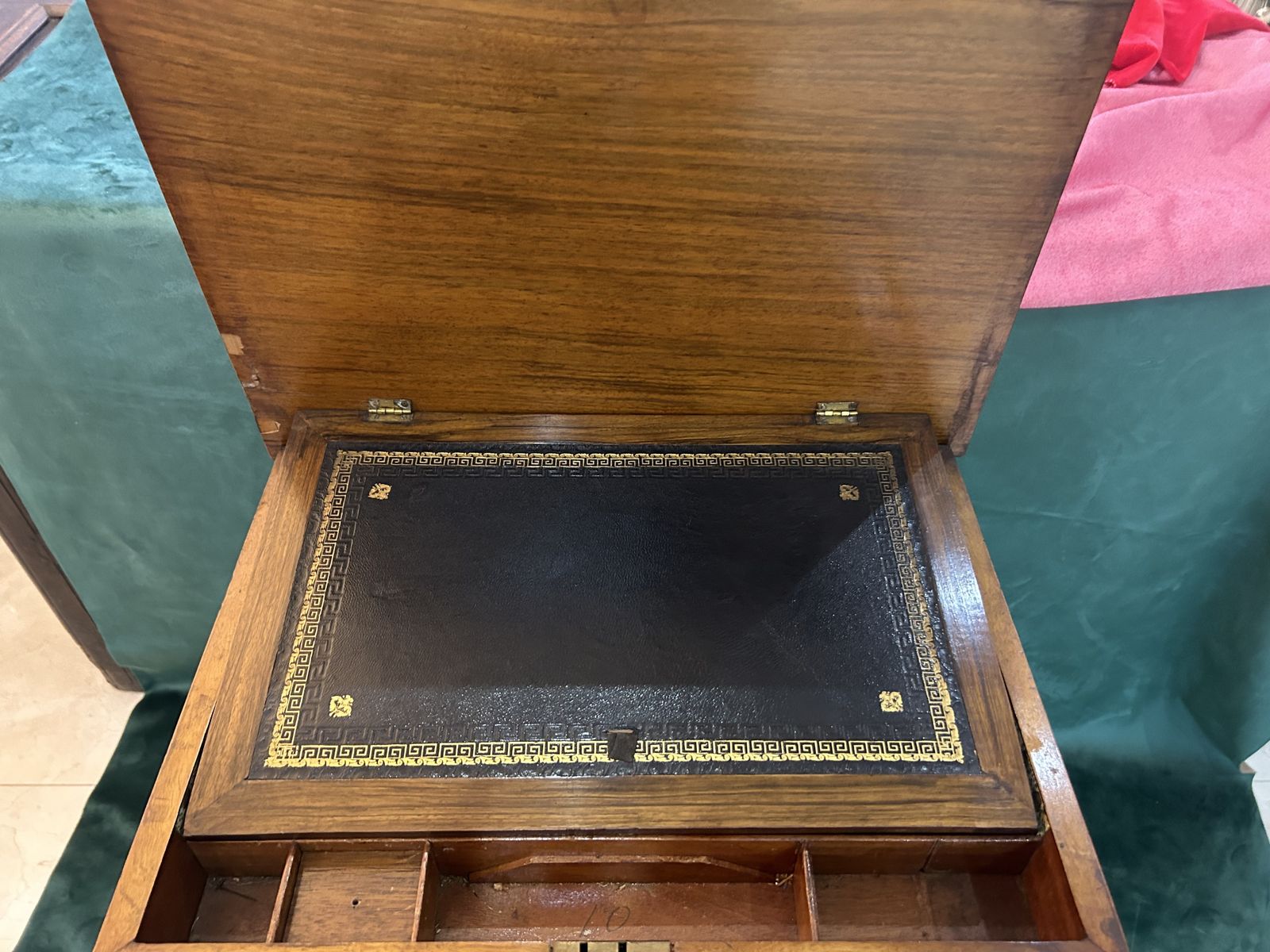 Victorian Work Table photo vintage