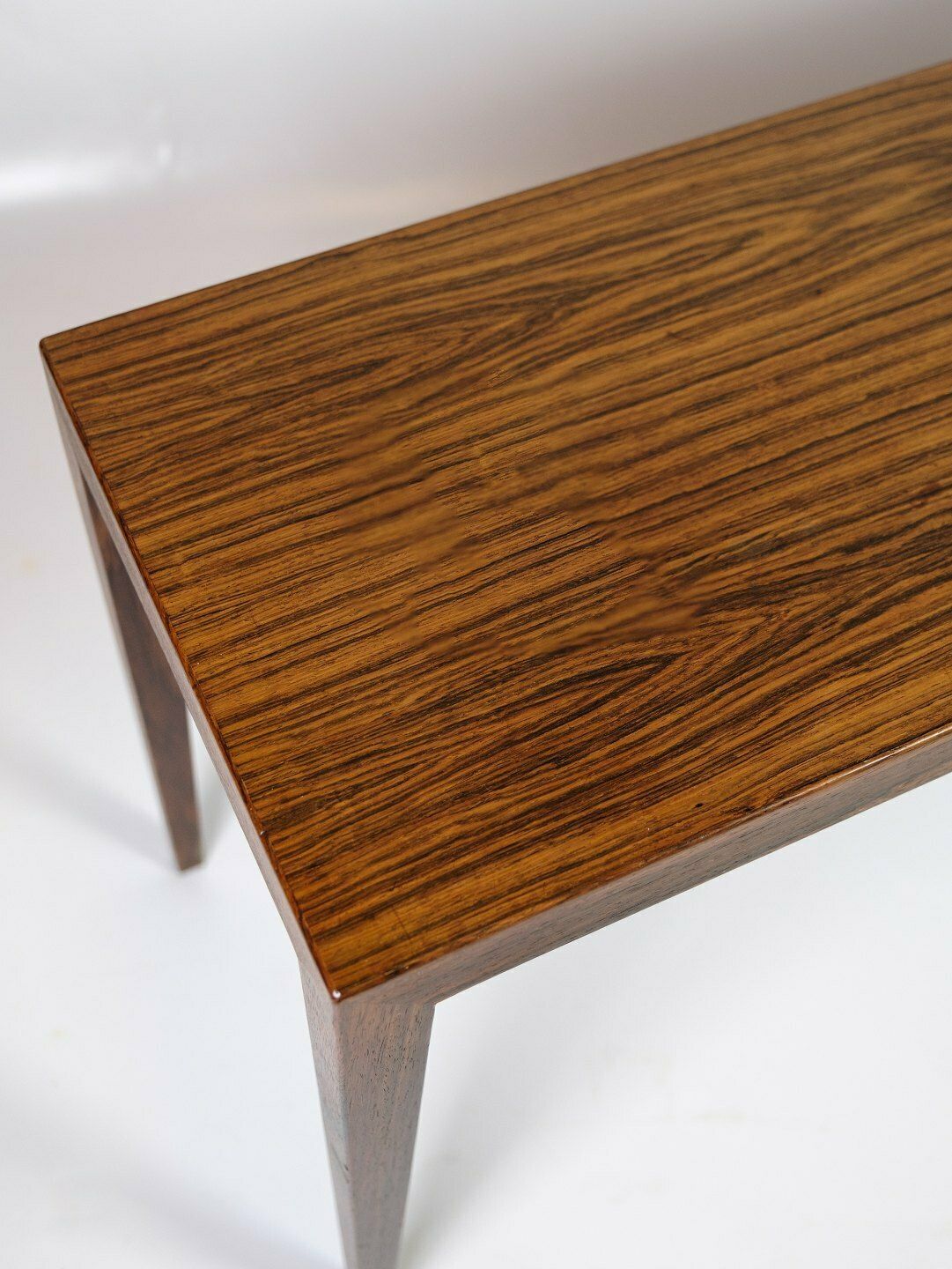 Side Table Model 41a In Rosewood By Severin Hansen For Haslev Furniture Factory From 1960s photo for sale