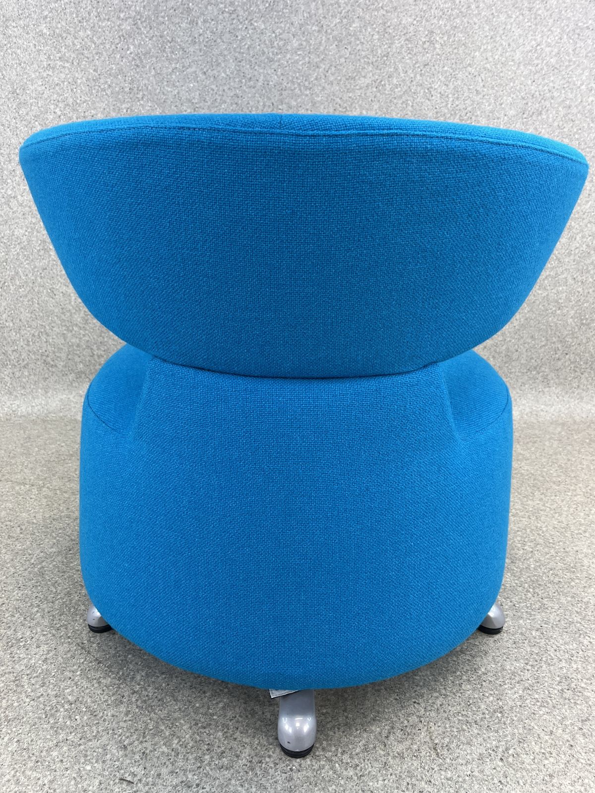 photo for sale Cassina Biki Swivel Armchair Blue By Toshiyuki Kita