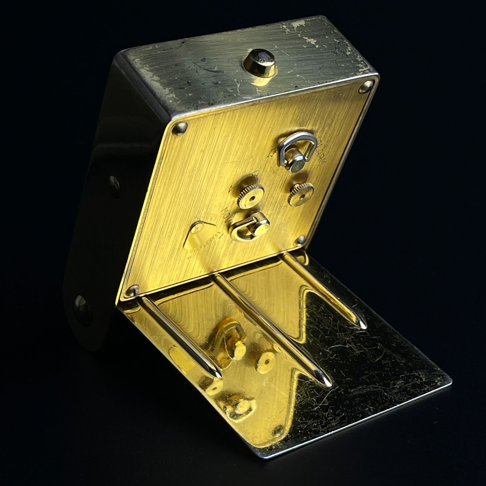 Travel Alarm Clock By Jaeger Lecoultre, Swiss, 1950s photo furniture