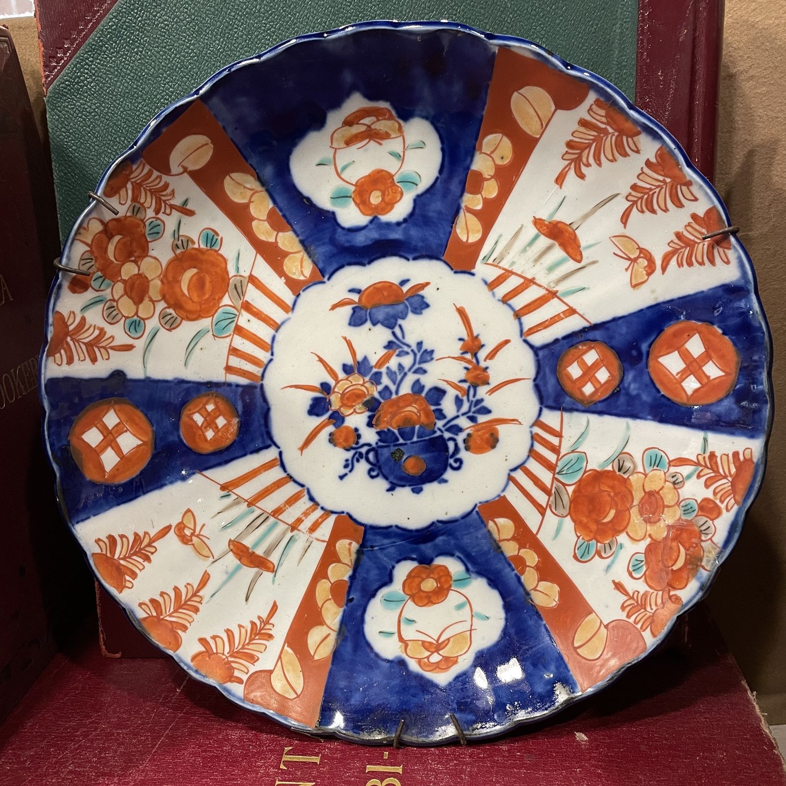 A Large Imari Charger, 1800s, Antique