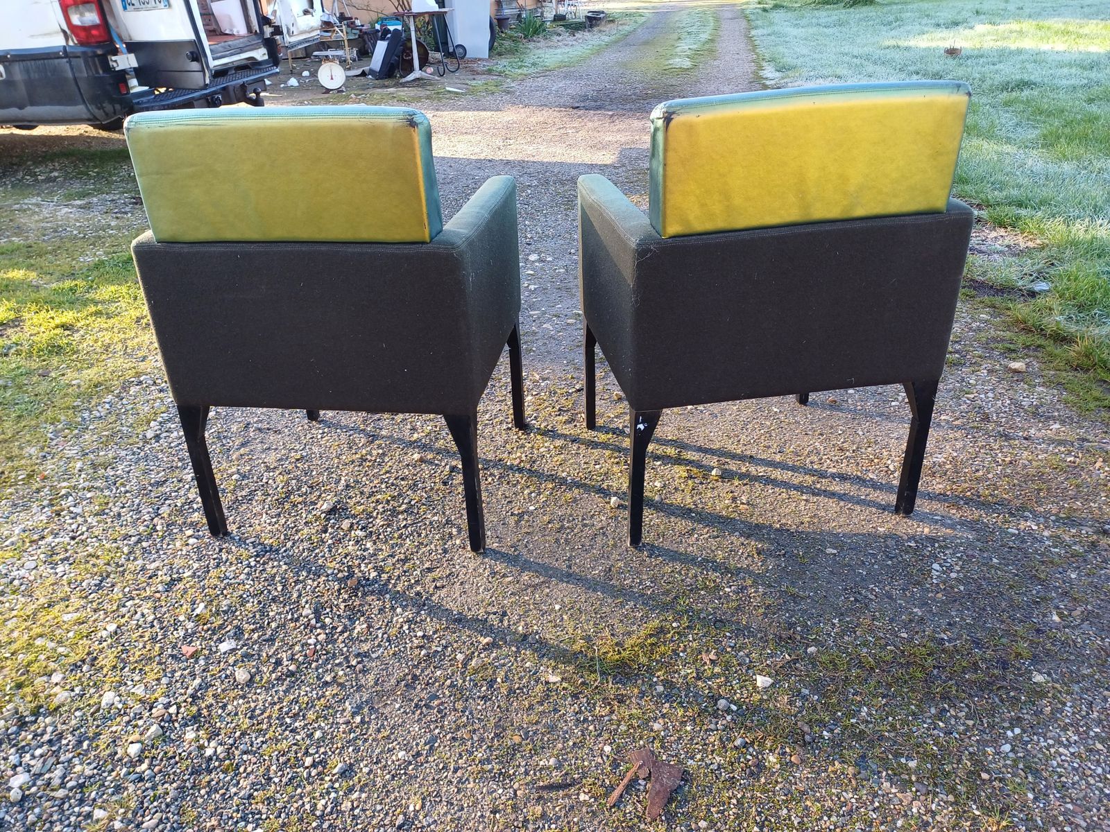 Pair Of Armchairs By Imelda Brugiaffredo And Gian Carlo Tranzatto photo for sale