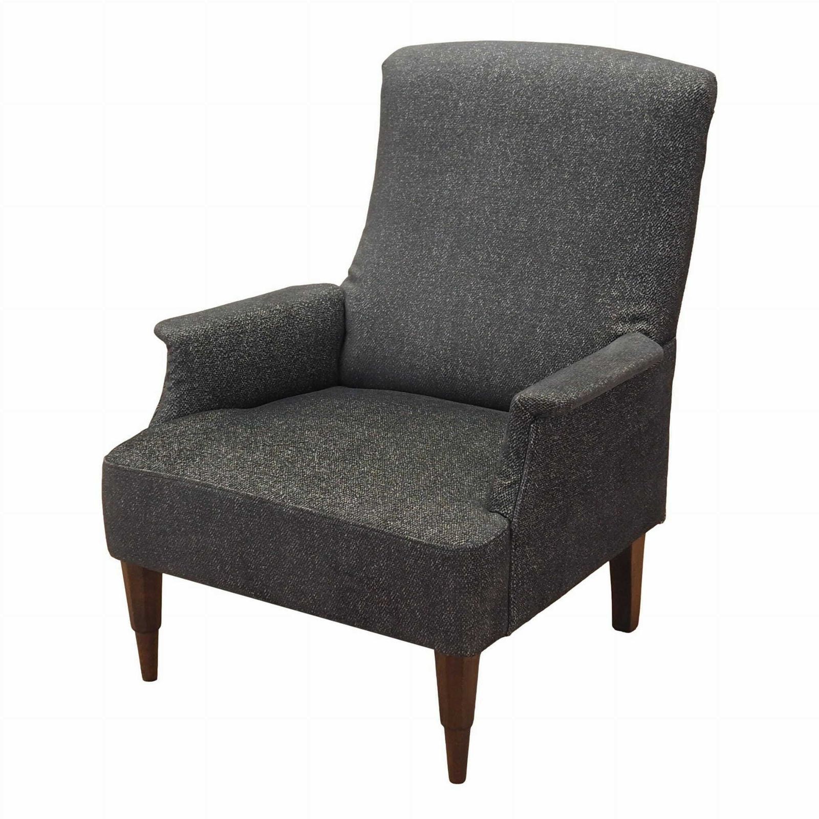 Grey Armchair, Italian Design, 1970s, Production: Italy