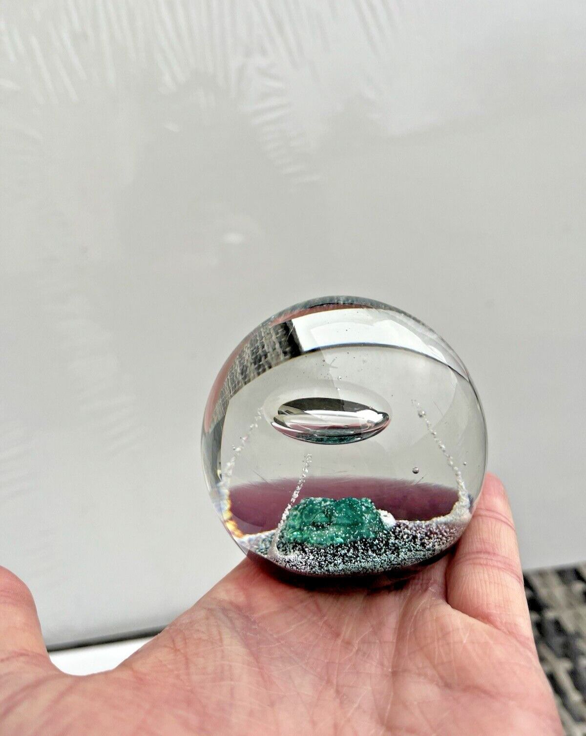 C1986 Caithness Glass Limited Edition 750 Star Ship C. Terris Paperweight Ct 445 photo Home Decor