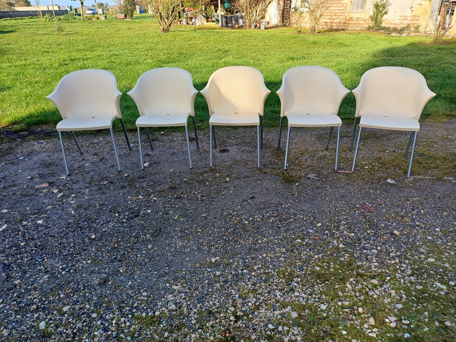 Set Of 5 Armchairs By Marco Maran "Blablabla"