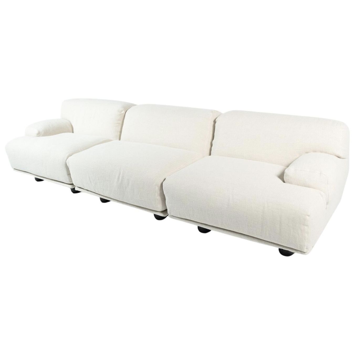 Mid Century Modern Modular Fiandra Sofa By Vico Magistretti, Cassina, Italy