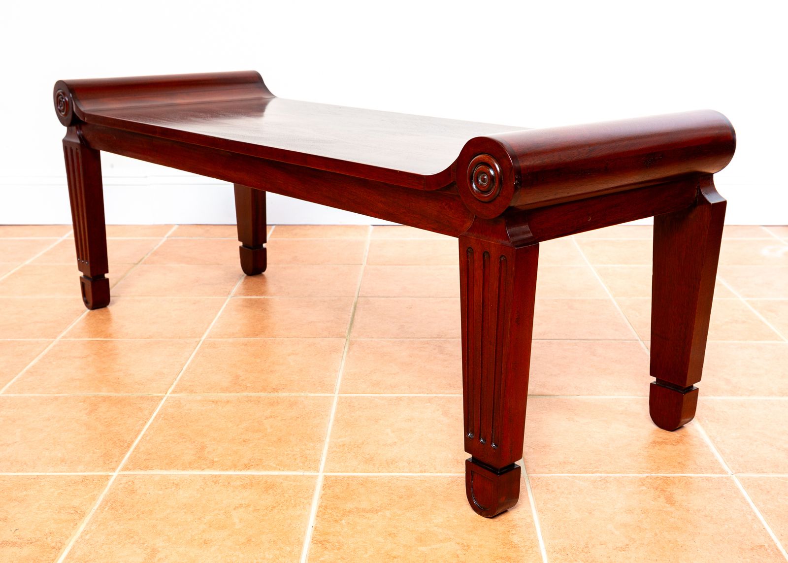 Mahogany Regency Bench Windo.W Seat Marsh & Tatham Georgian Country House 1820