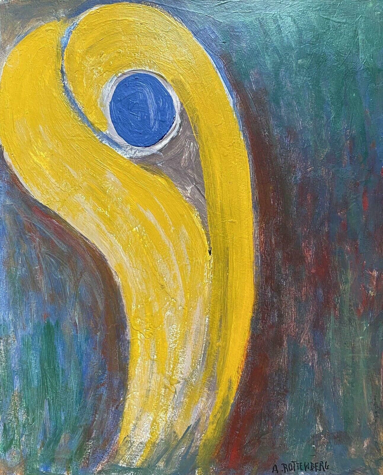 Armand Rottenbergarmand Rottenberg (1903 2000) Large French Expressionist Abstract Painting