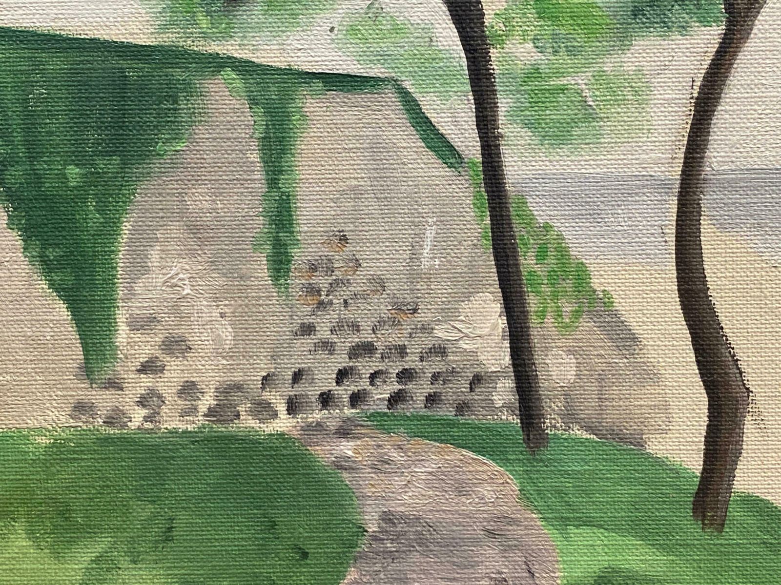 Genevieve Zondervan (1922 2013)genevieve Zondervan (1922 2013) French Post Impressionist Oil Painting C. 1960's photo 485.0