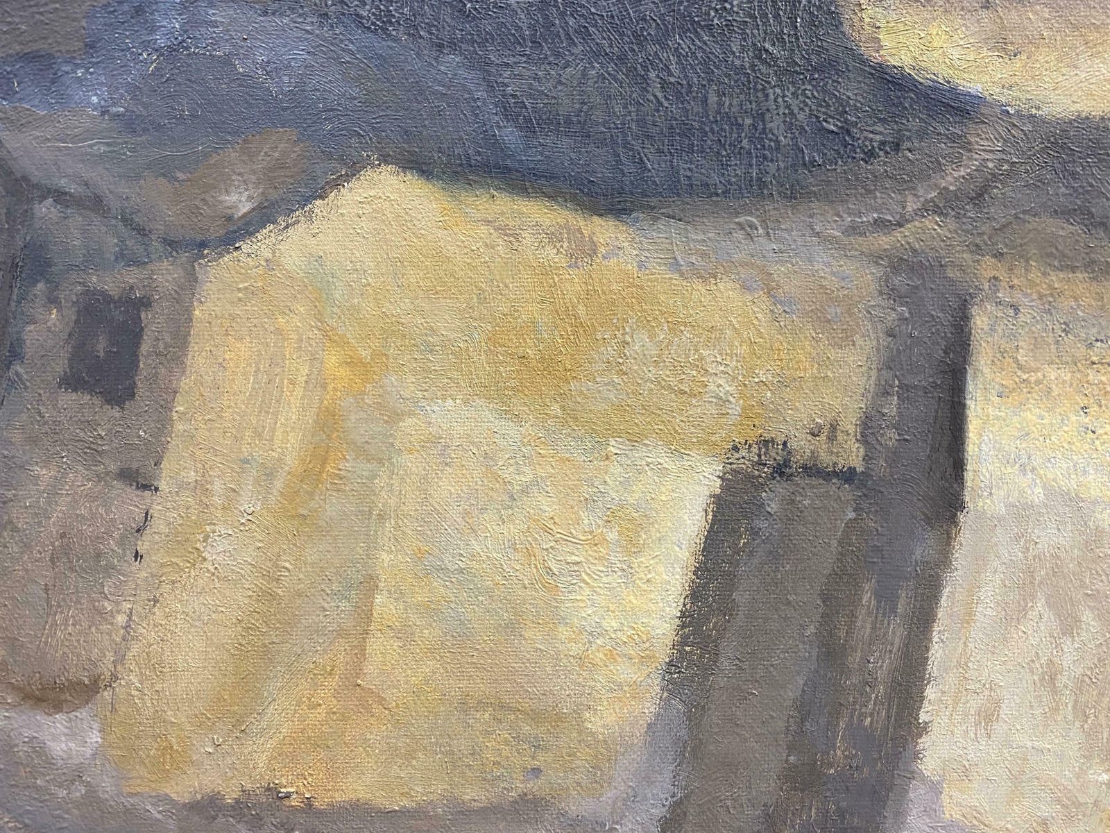Yvette Dubois Habasquefrench Expressionist Abstract Oil Paintingc.2009 photo for sale