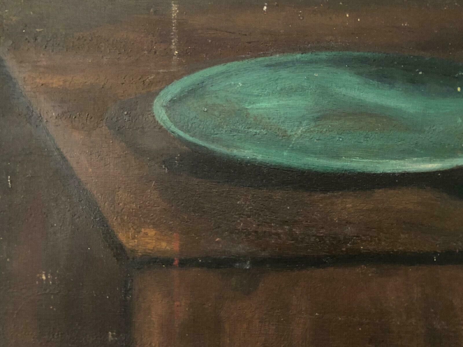 Genevieve Zondervan (1922 2013)genevieve Zondervan (1922 2013) French Oil Painting   Still Life Displayc. 1990's photo furniture