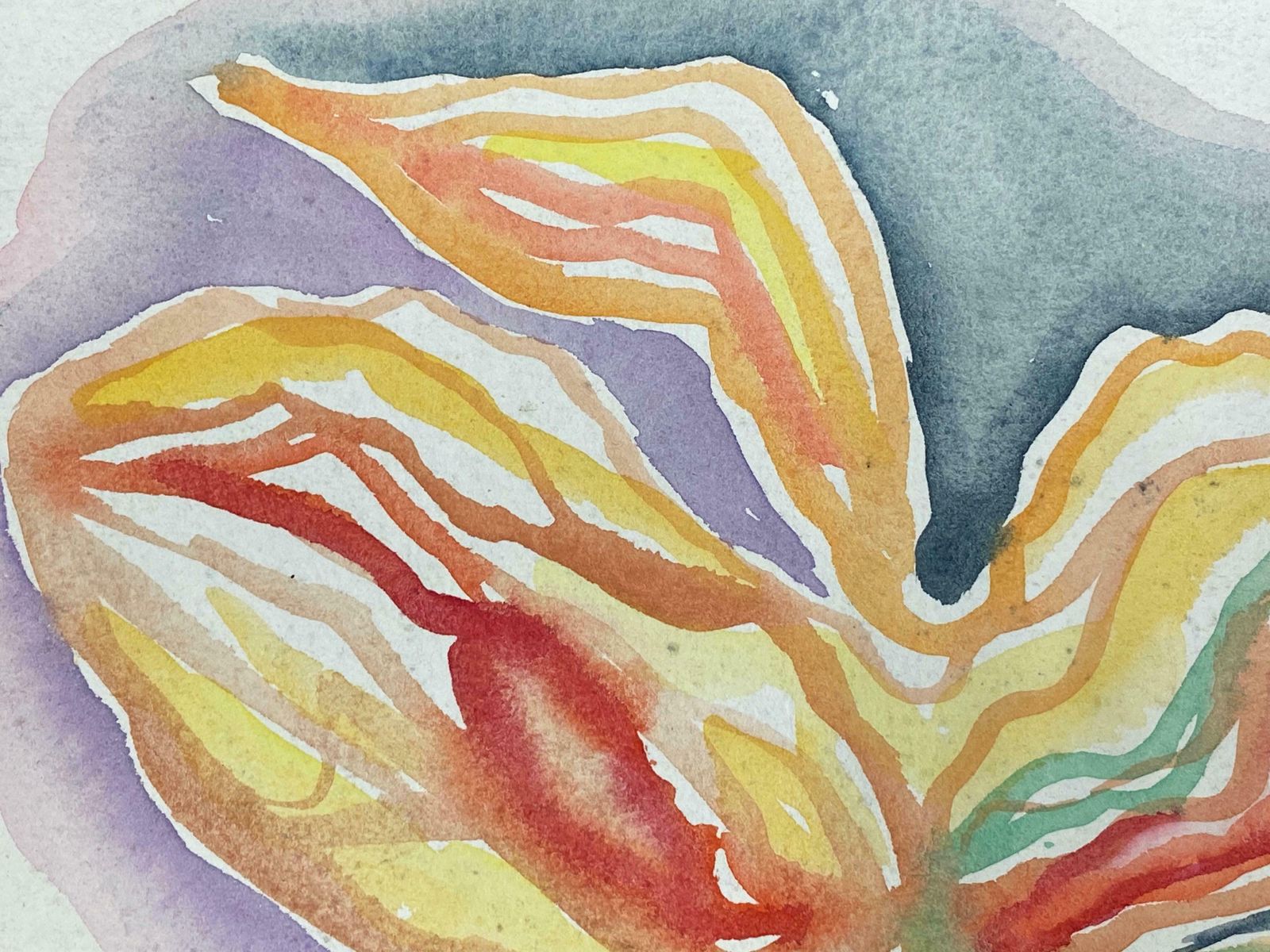 Akos Birocolourful Abstract, French Expressionist Original Paintingc.1980s photo 301.0