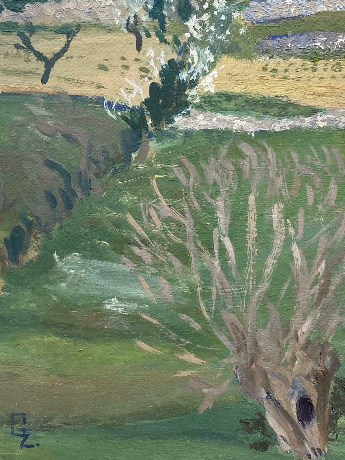 Genevieve Zondervan (1922 2013)genevieve Zondervan (1922 2013) French Post Impressionist Oil Painting  C. 1960's photo 485.0