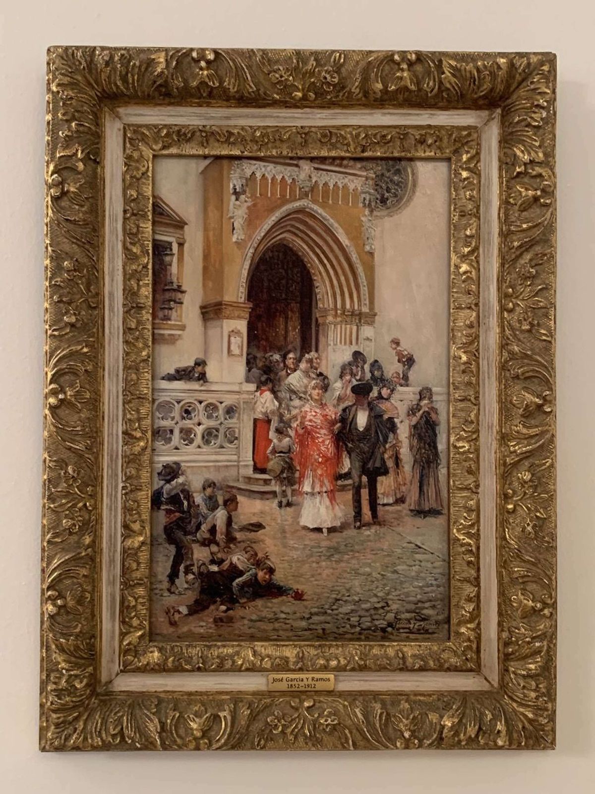 Leaving The Church By Jose Garcia Y Ramos