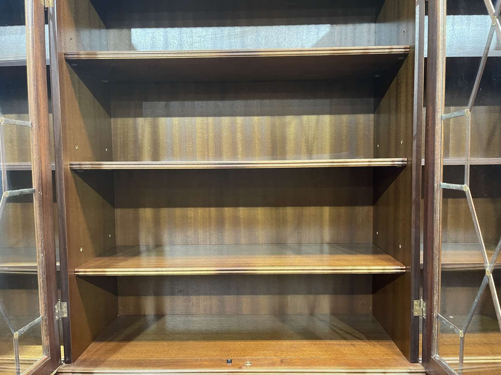 English Bookcase From The 1970s In Mahogany photo buy