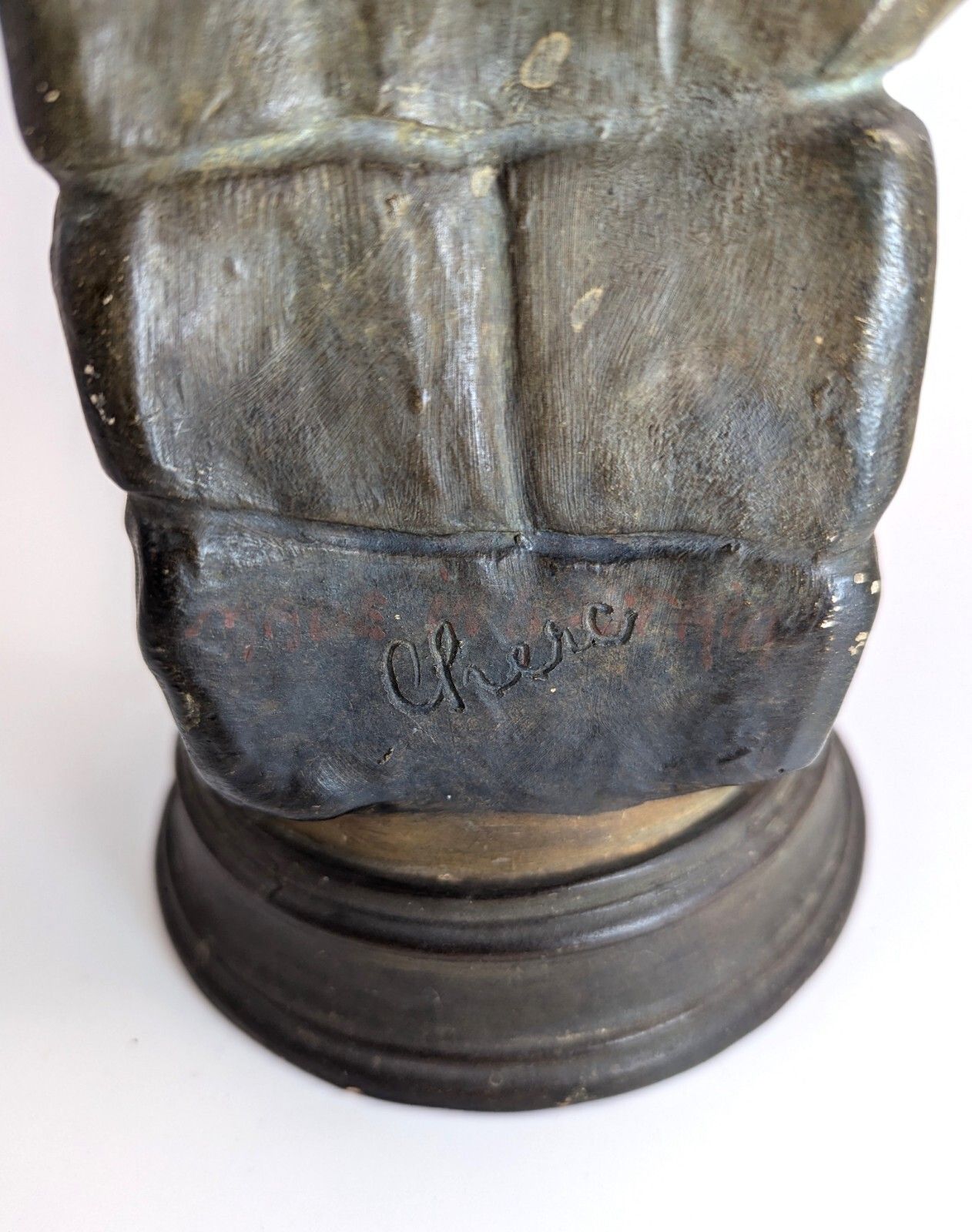Cherc For Goldscheider Earthenware Figurine “Rebecca By The Spring”, C.1900 photo buy