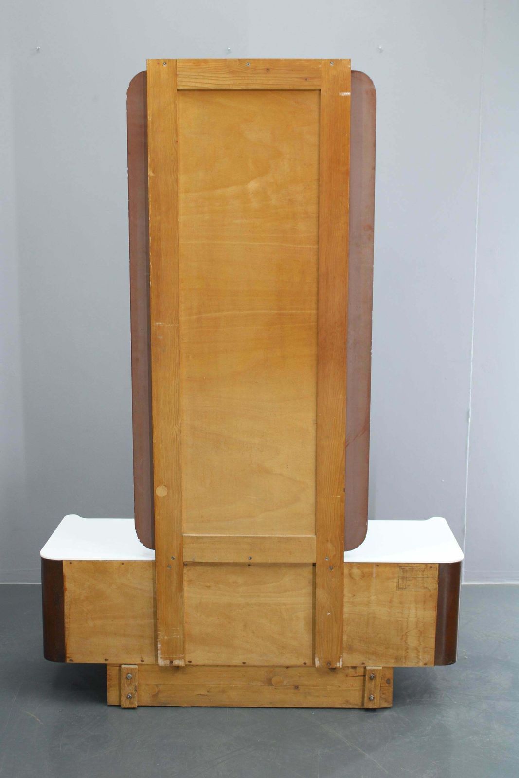 1940s Jindrich Halabala Mirror Cabinet, Czechoslovakia photo vinterior