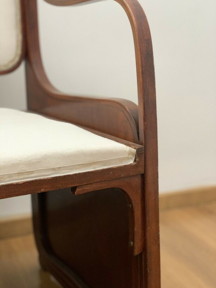 Pair Of Armchairs By Koloman Moser   Vienna Secession C.1900 photo buy