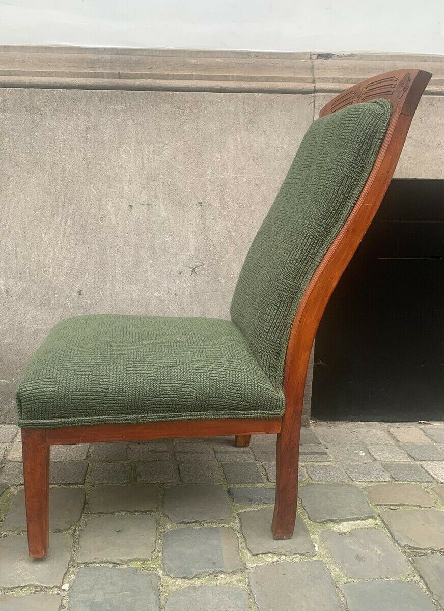 Pair Of Art Nouveau Low Chairs photo Furniture