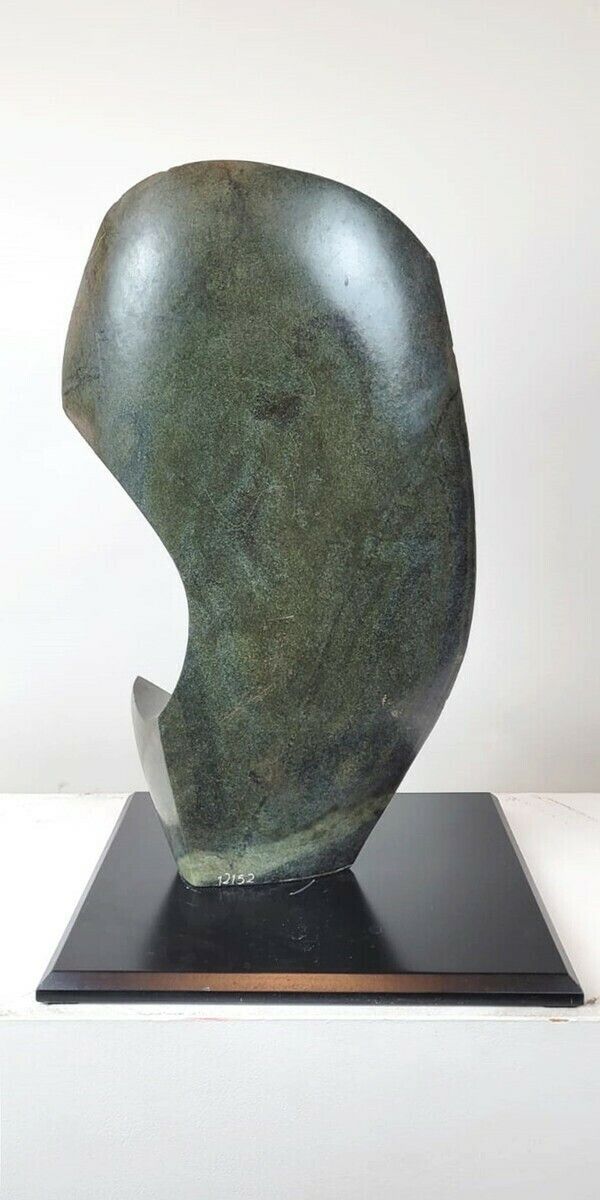 Serpentine Sculpture By Sonwet Murumbed   Mozanbique Circa 1960 photo for sale