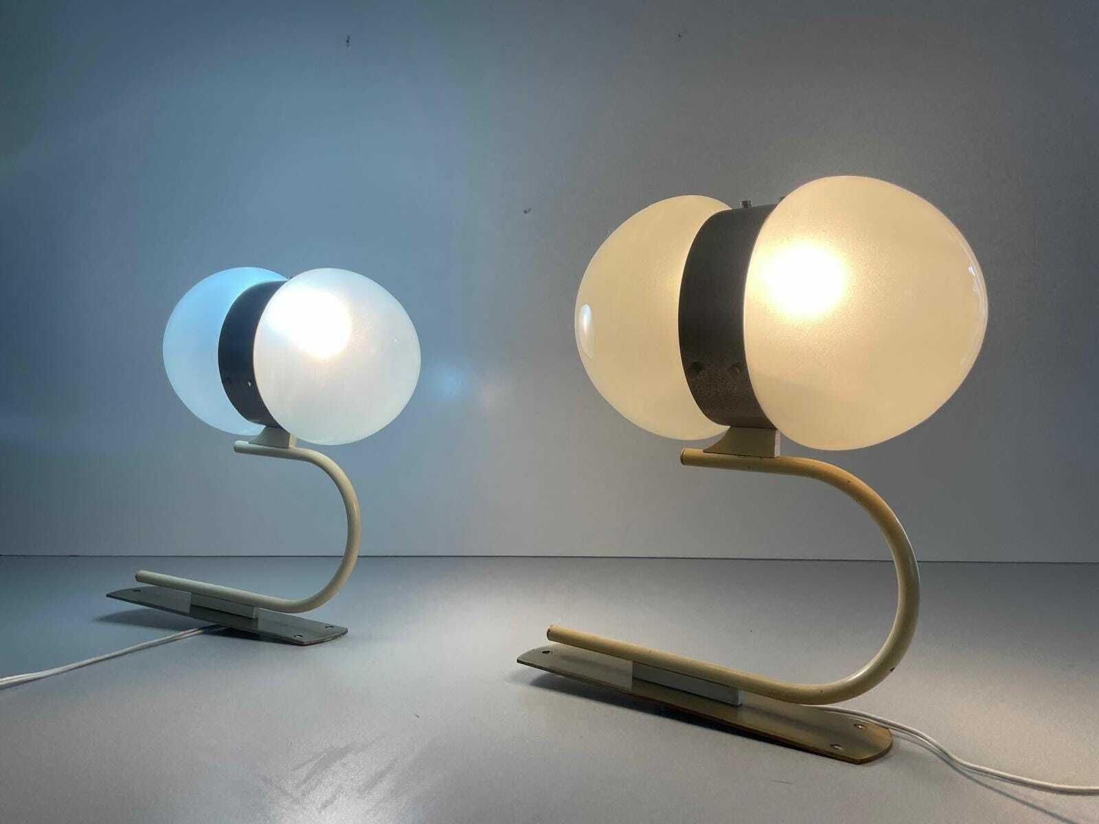 Large Pair Of Wall Lamps By Sergio Mazza For Artemide, 1960s, Italy photo vintage
