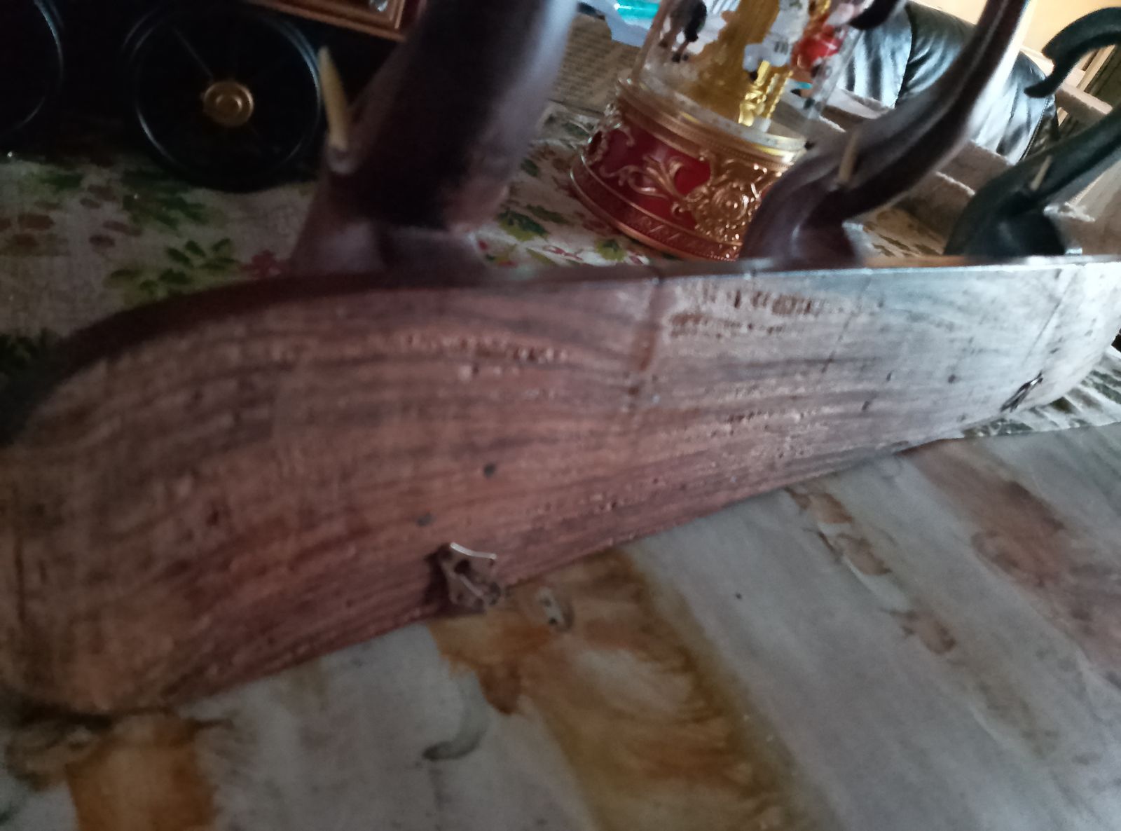 Hand Carved Elephant Coat Or Towel Rail photo 400.0