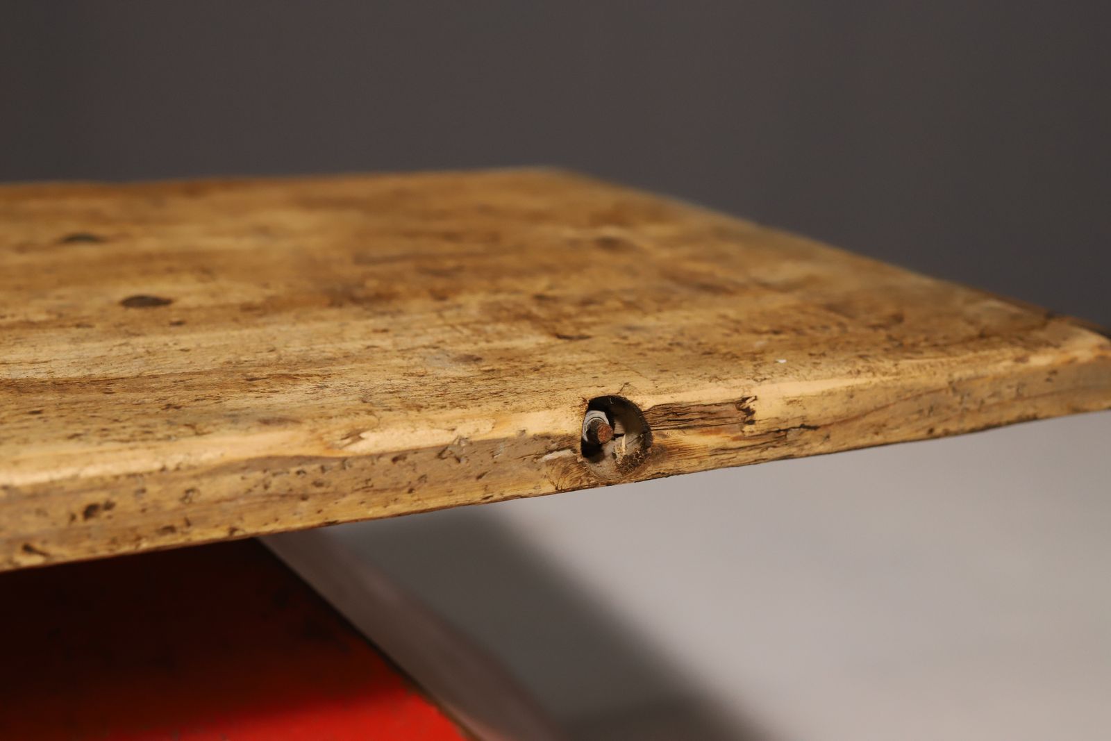 Industrial Iron Coffee Table From The 1950s, Czechoslovakia photo 890.0