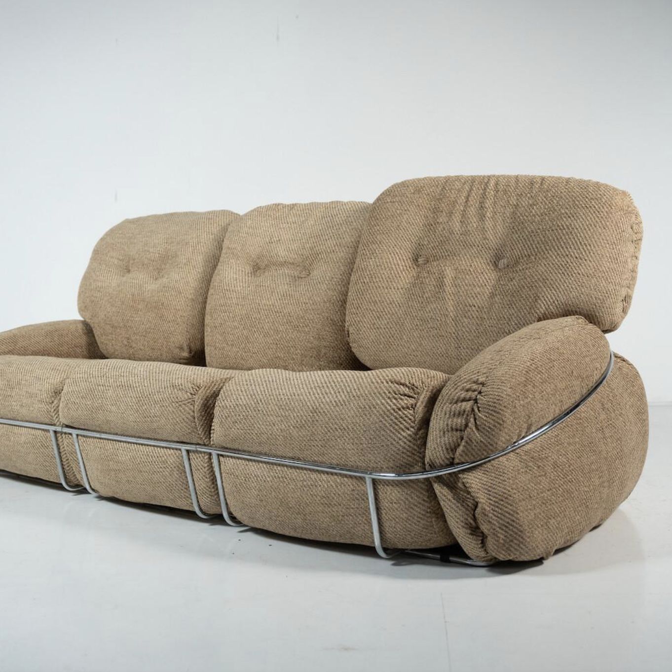 Mid Century Modern “Okay” Sofa By Adriano Piazzesi, 1960s photo Furniture