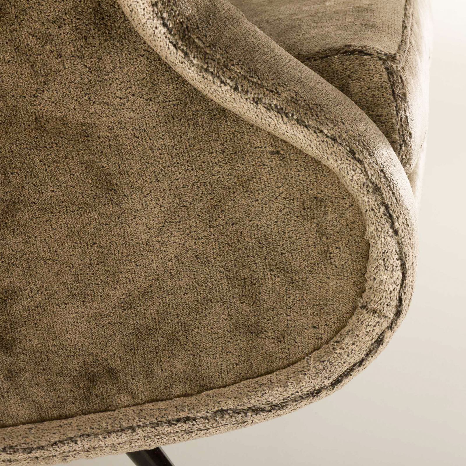 photo buy Italian Velevet Mid Century Lounge Chair In The Style Of Marco Zanuso, 1960s