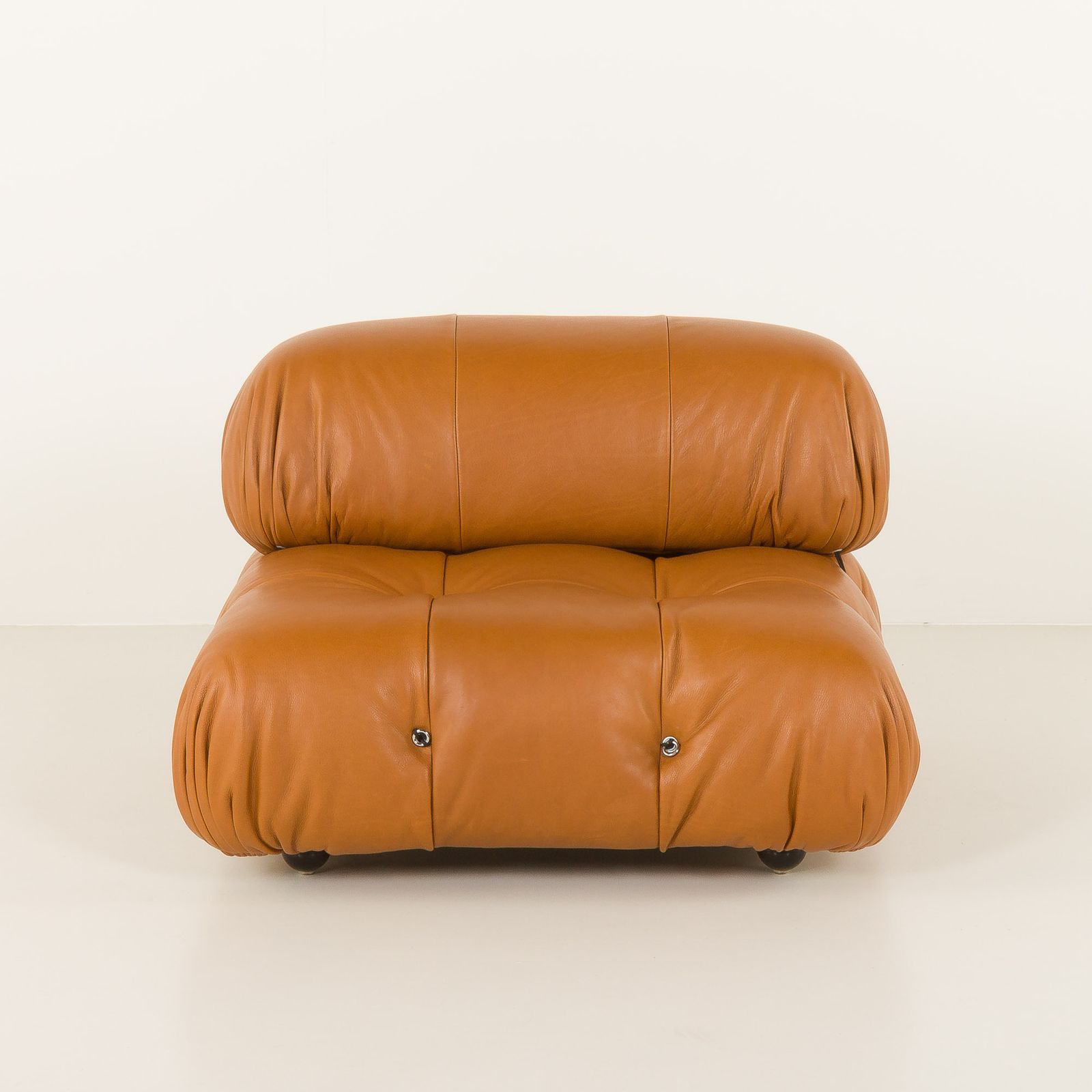 Camaleonda Sofa By Mario Bellini In Full Grain Natural Aniline Leather, Italy 1970s photo furniture
