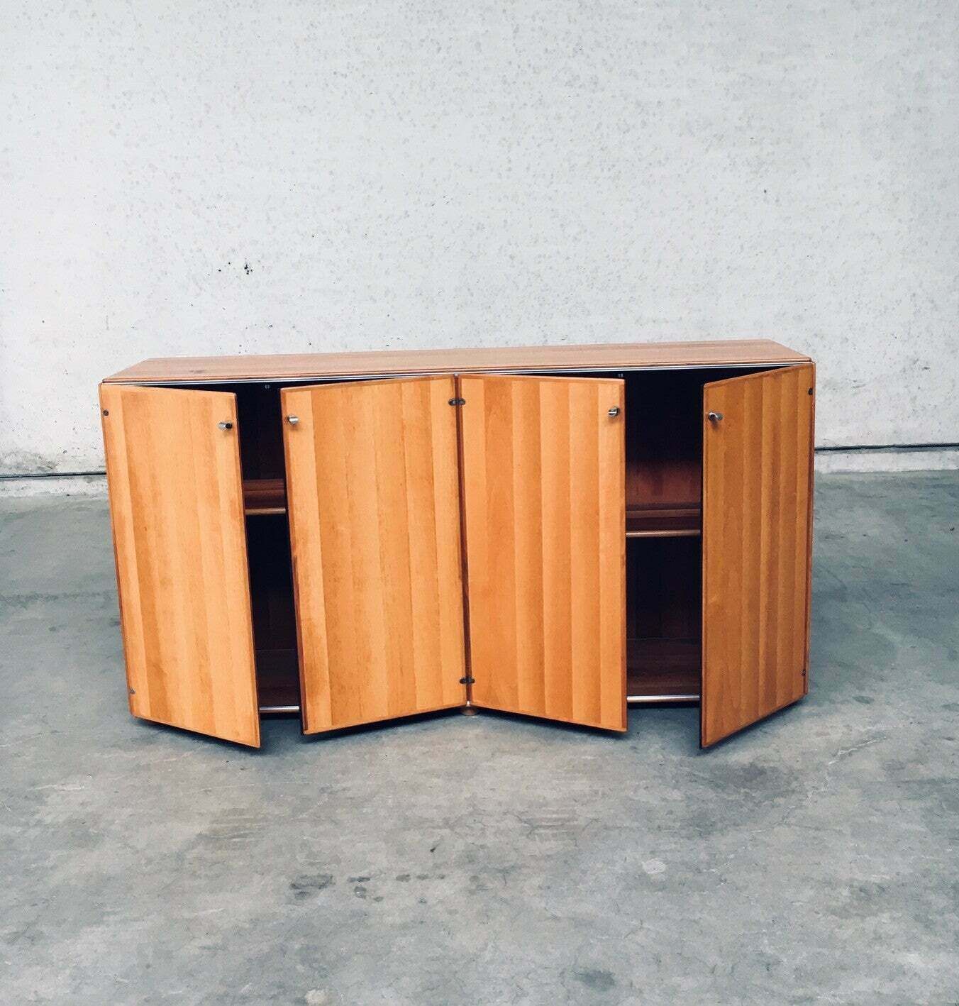 photo furniture Torcello Series Dressoir Van Afra & Tobia Scarpa Voor Stildomus, Italië, Jaren 1980