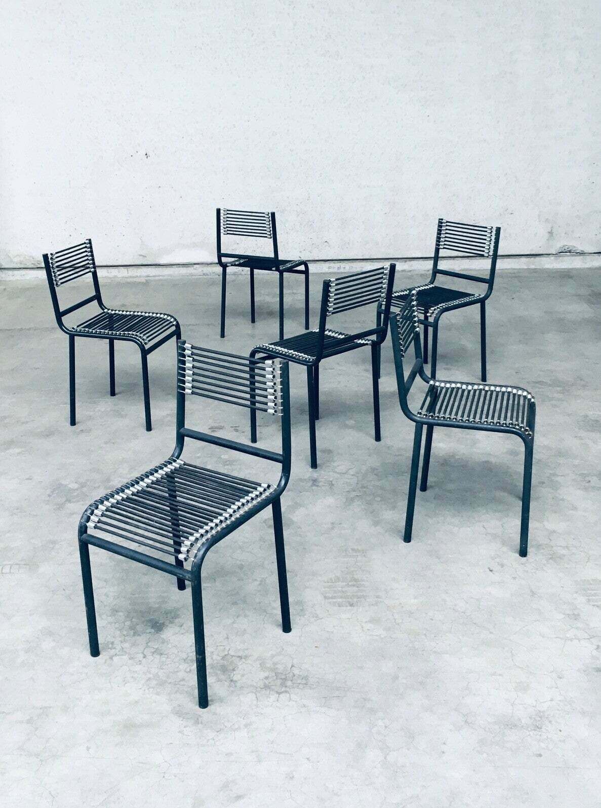 Postmodern Design "Sandows" Stoelen Van Rene Herbst photo furniture