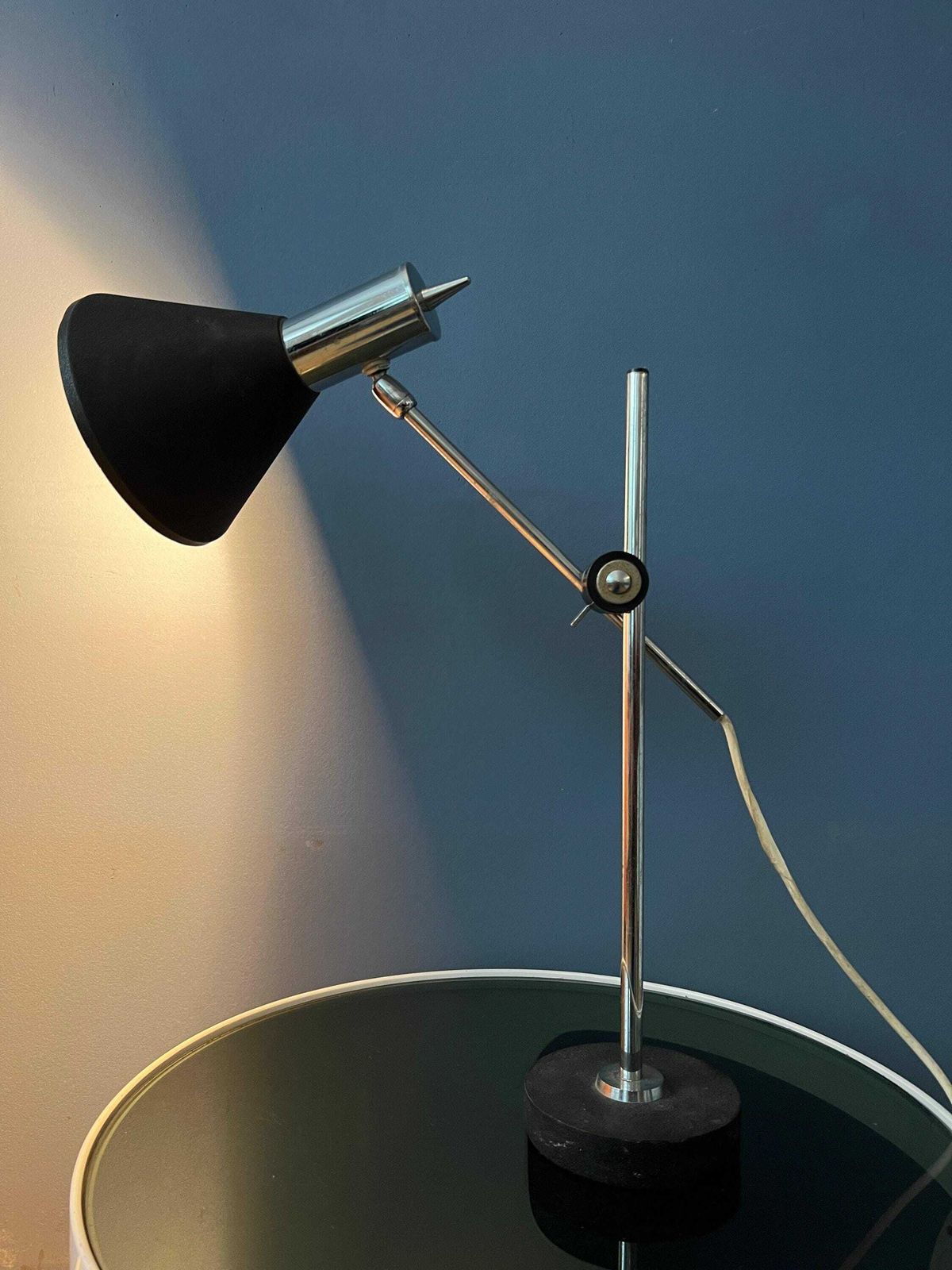 Vintage Herda Mid Century Verstelbare Bureaulamp photo Verlichting