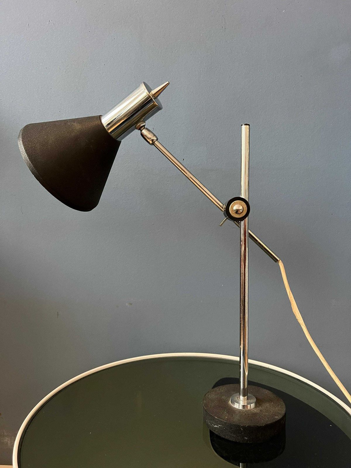 Vintage Herda Mid Century Verstelbare Bureaulamp photo buy