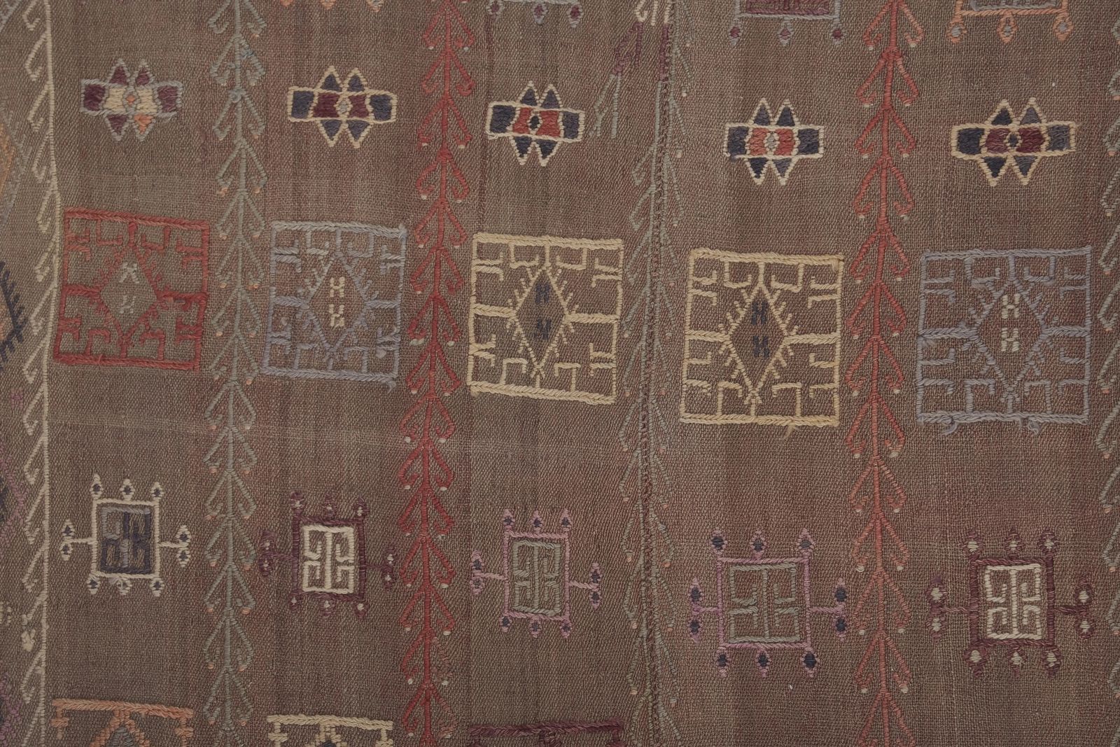 Old Konya Cecim Jijim Kilim Eastern Anatolia Turkish Rug 5'7" X 9'5" photo buy