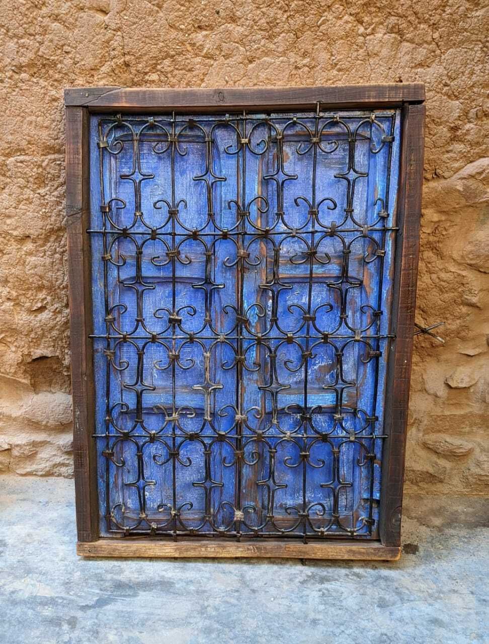 Moroccan Window Grill With Shutters