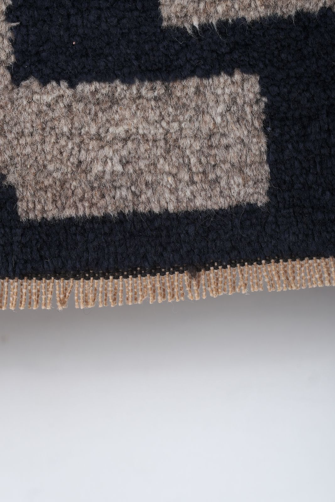 1980s Turkish Tulu Shaggy Rug 2'9'' X 6'4'' photo vintage