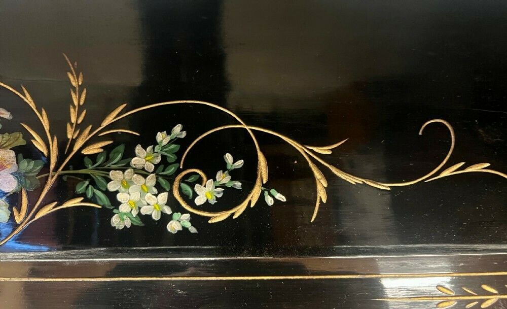 Very Decorative Aesthetic Movement Overmantel Mirror photo for sale
