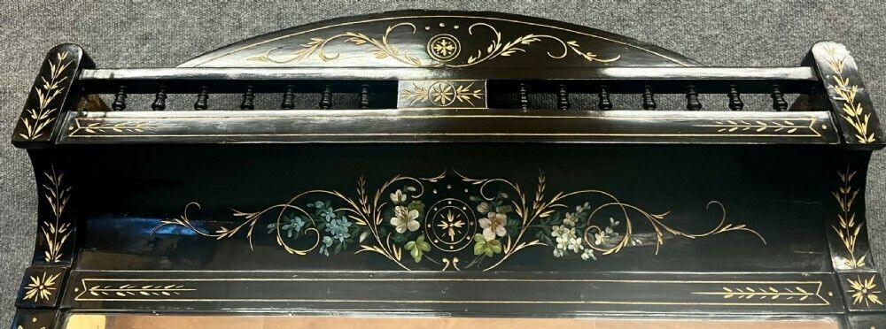 Very Decorative Aesthetic Movement Overmantel Mirror photo vinterior