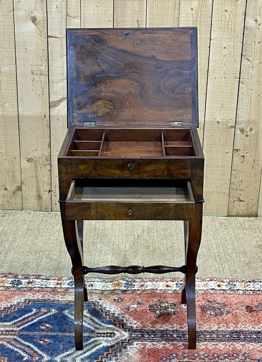 Walnut Sewing Furniture From The 19th Century photo 479.0