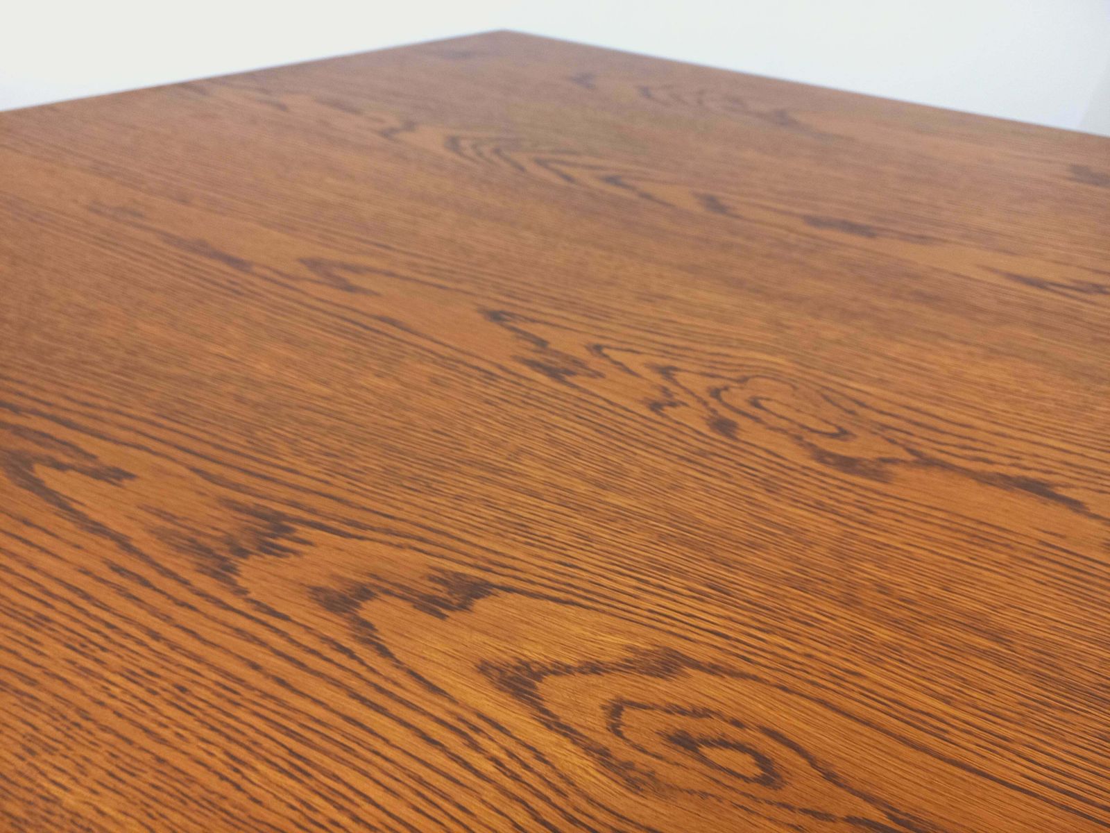 Hexagonal Oak Table, 1980s, Vintage photo buy