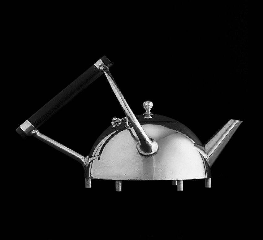 Christopher Dresser (1834 1904)   Silver Plated Teapot, Beautiful Design, Vintage, Gift, Decorative Object In The Kitchen