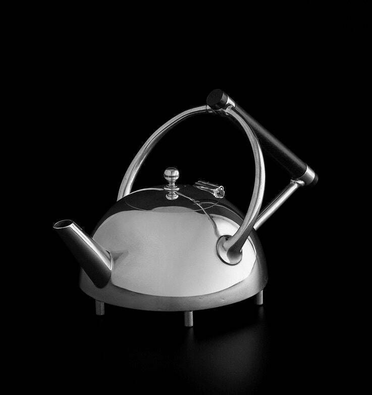 Christopher Dresser (1834 1904)   Silver Plated Teapot, Beautiful Design, Vintage, Gift, Decorative Object In The Kitchen photo for sale