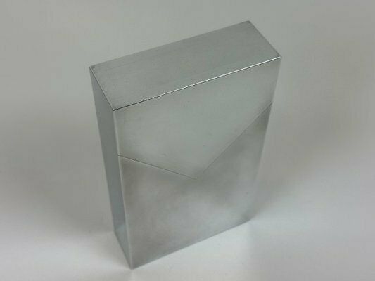 photo vinterior No 0101 Box In Aluminum By Roger Pfund For Marlboro Design, 1980s