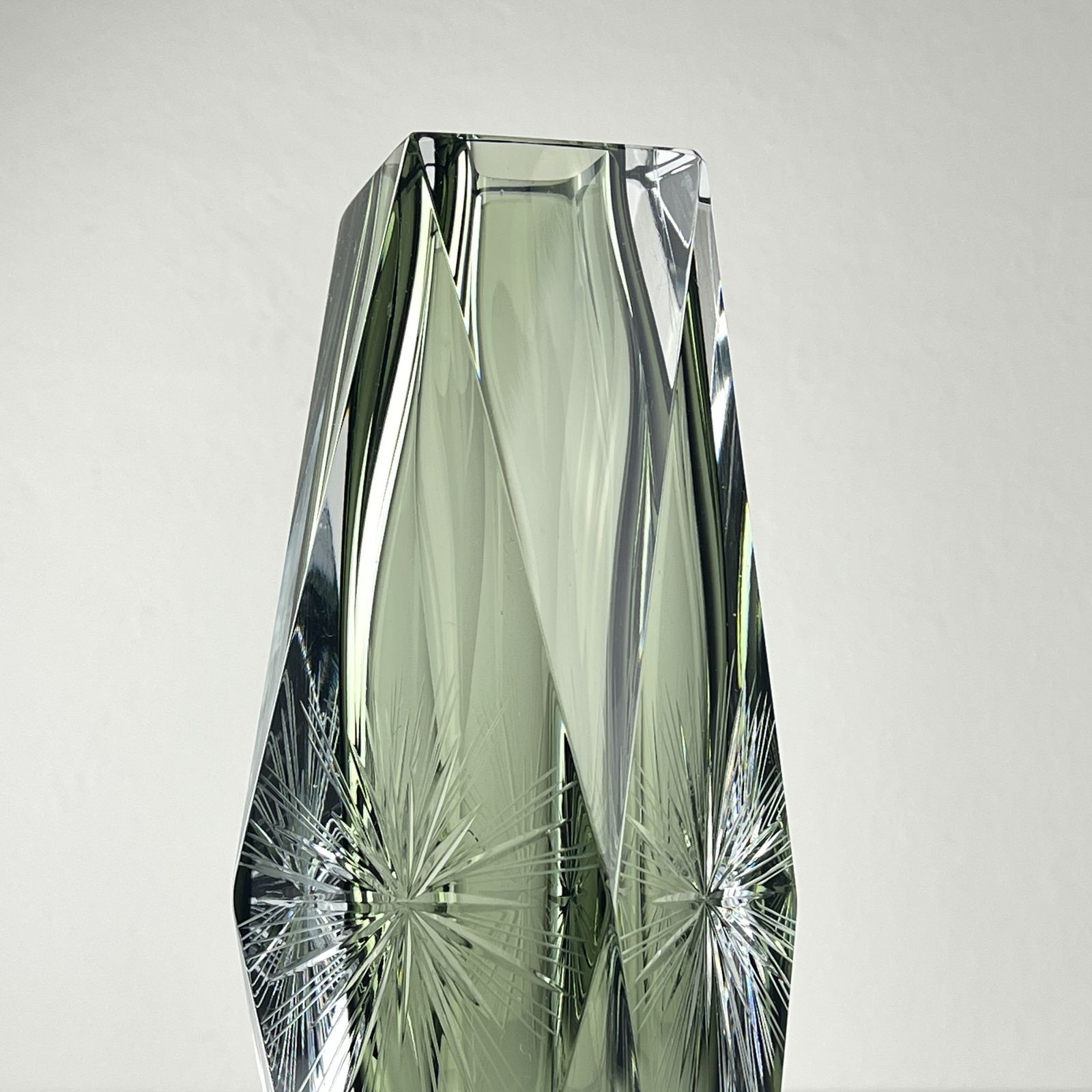 photo furniture Original Sommerso Murano Glass Vase By Pagnin & Bon, Italy 1960s