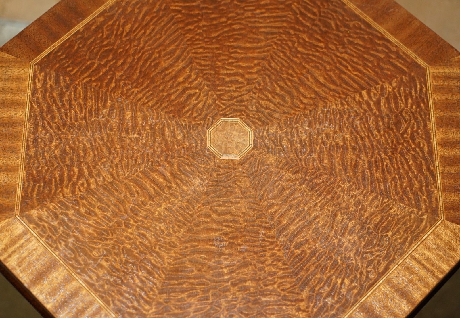 Pair Of Mid Century Modern Andrew Thompson Burr Oak Side End Lamp Wine Tables photo 1950.0