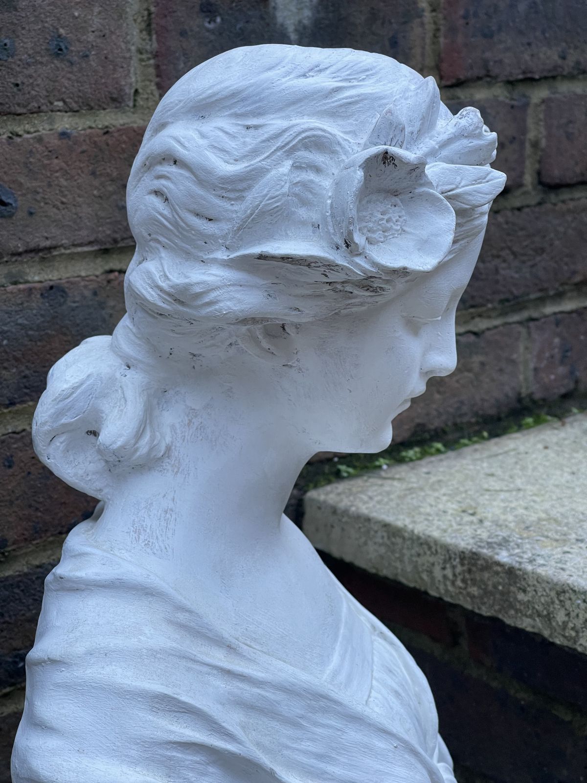 By Gustave Van Vaerenberg 1873 1927 Bust Of Annabel, Early 20th Century photo vinterior