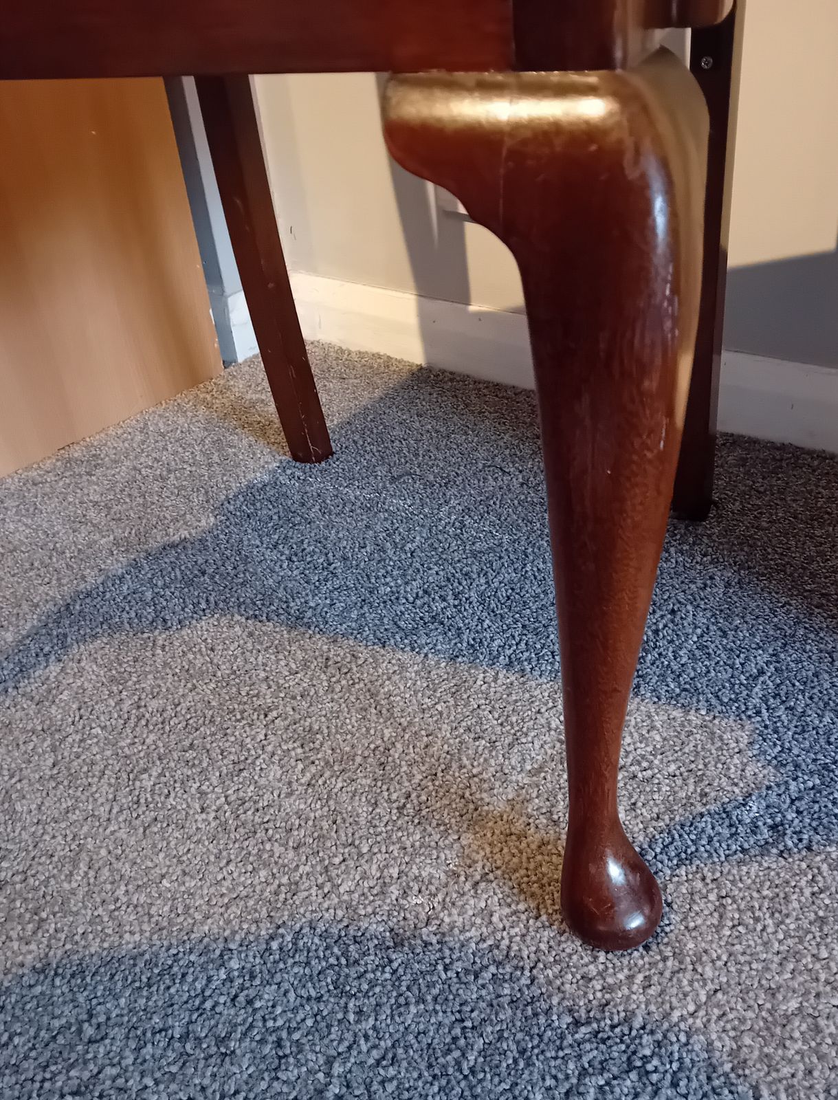 Antique Oak Dining Arm Chair / Carver photo Furniture
